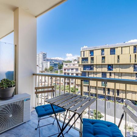 Elegant Studio Avec Terrasse Proche Mer Tramway นีซ ภายนอก รูปภาพ